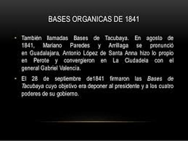 Bases Orgánicas de 1841