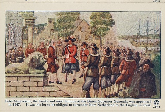 British attack new Amsterdam