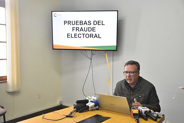 CC muestra irregularidades y asegura que son pruebas de fraude electoral