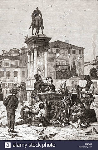 A finales de 1400 en Venecia