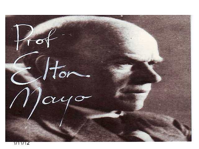 Elton   Mayo
