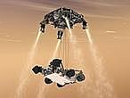 El complejo aterrizaje del Curiosity