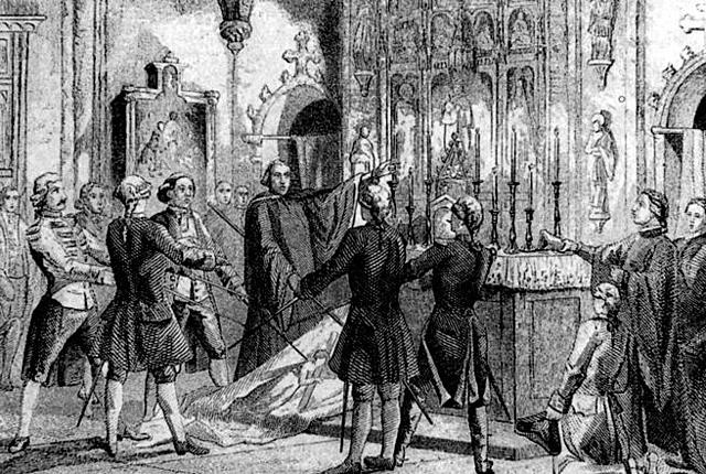 Abolició de les institucions de Catalunya