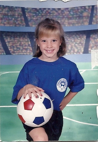 Started to play soccer