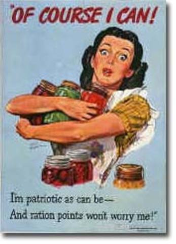 Britain begins rationing