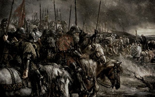 Batalla de Sagrajas. Derrota de los almorávides por el rey castellano