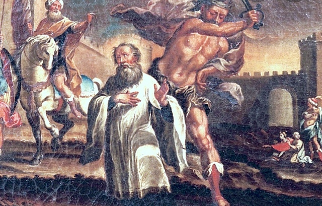 Martirio de san Eulogio, en Córdoba