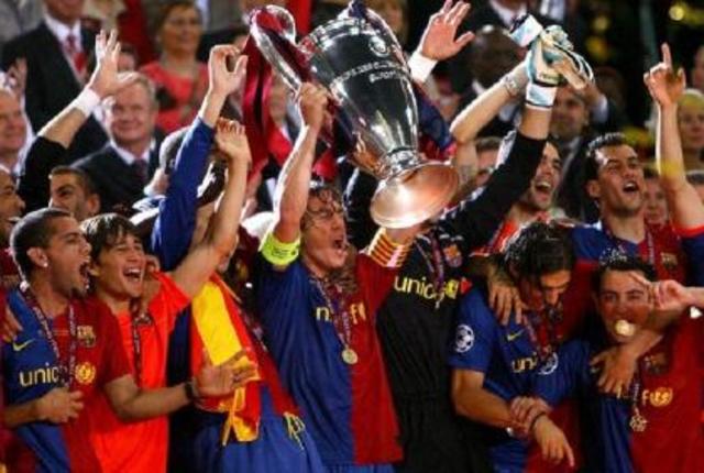 FC Barcelona wins the Big Triple (Soccer)
