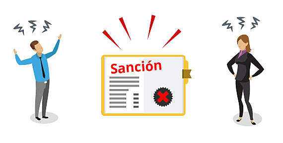 sanciones administrativas
