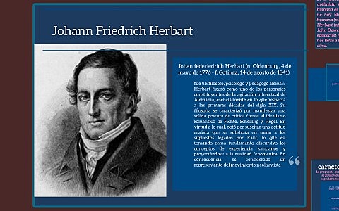 HERBART: LA PEDAGOGÍA Y LA PRETENSIÓN DE SISTEMATICIDAD