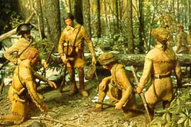 Long hunters moved into the valleys of Tennessee