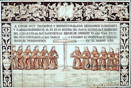 Primeros años de evangelización: franciscanos