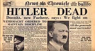 Batalla en Berlin, Hitler se suicida