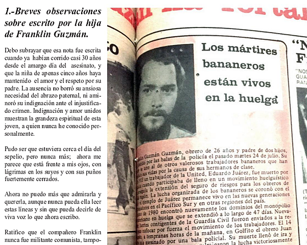 Huelga bananera en Golfito