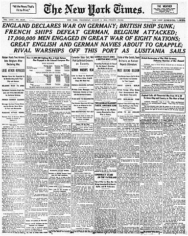 Australia joins the war