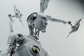 Robbie, SPD-13 (Speedy), QT1 (Cutie), DV-5 (Dave), RB-34 (Herbie), NS-2 (Néstor), NDR (Andrew), Daneel Olivaw