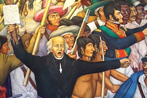 Inicio de la independencia mexicana