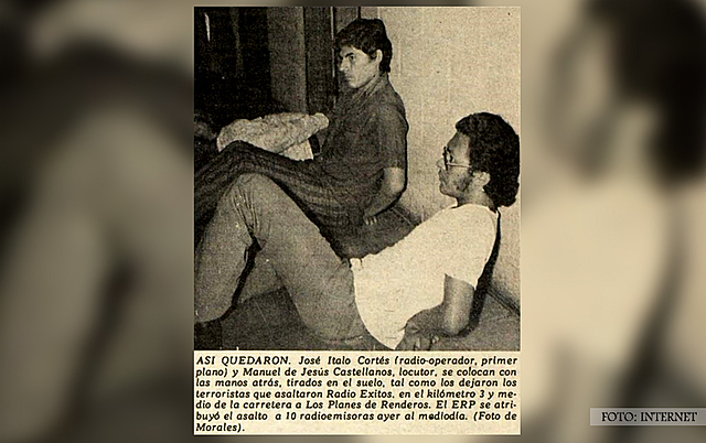 miembros del ERP y FPL realizaron ataques en emisora salvadoreñas, teniendo éxito en dicho ataque.