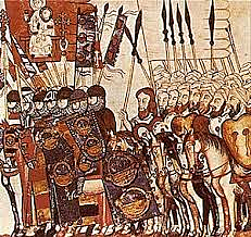 Batalla de Alarcos Alfonso VIII de Castilla es derrotado por los almohades