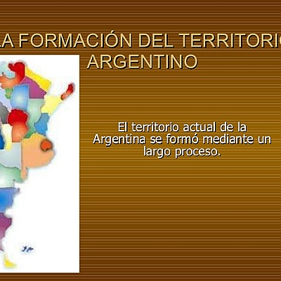 Timeline: organización del territorio nacional argentino