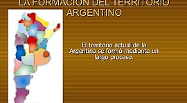 Timeline: organización del territorio nacional argentino