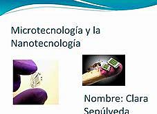 Microtecnología Y Nanotecnología