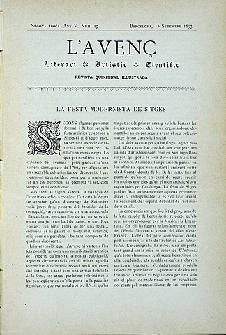 Literatura del Modernisme