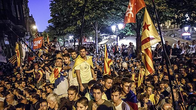 Operación Anubis y manifestación ANC y Omnium