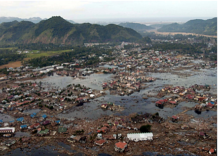 Tsunami at Sissano Lagoon Papua New Guinea