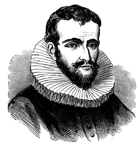 Henry Hudson Arrives in America