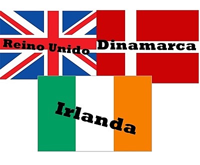 Adhesión de Dinamarca, Irlanda y el Reino Unido