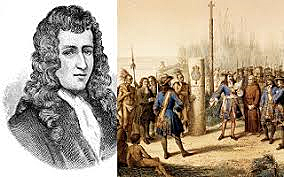 La Salle claiming Louisiana