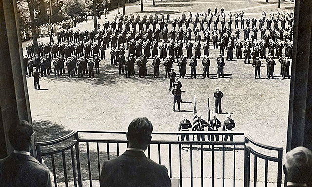 The Reserve Officers' Training Corps (ROTC) is formed