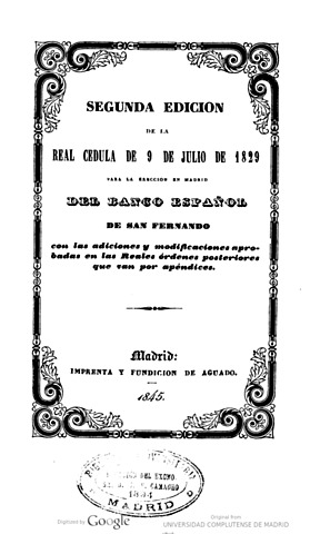 Banco de San Fernardo