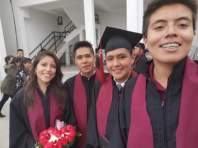 Me gradue de la preparatoria