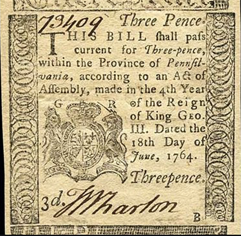 The Currency Act of 1764