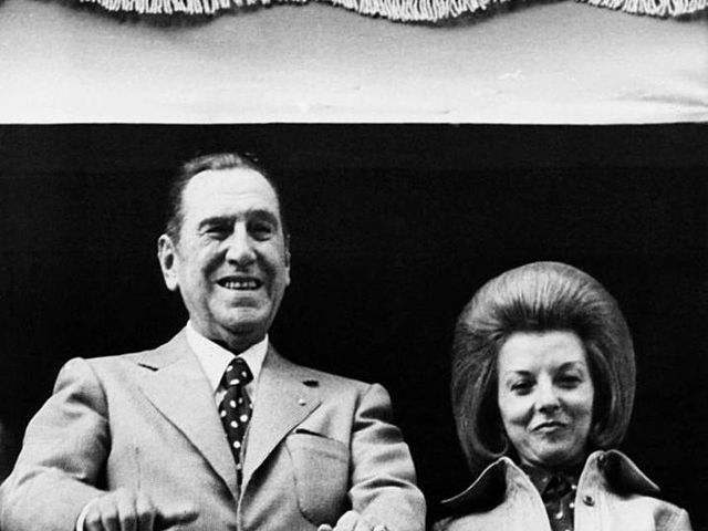 Perón e Isabelita