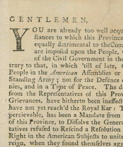 The Circular Letter by Samuel Adams