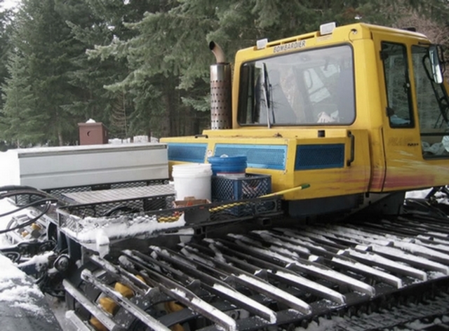 A New Snow Groomer Is Introduced To America