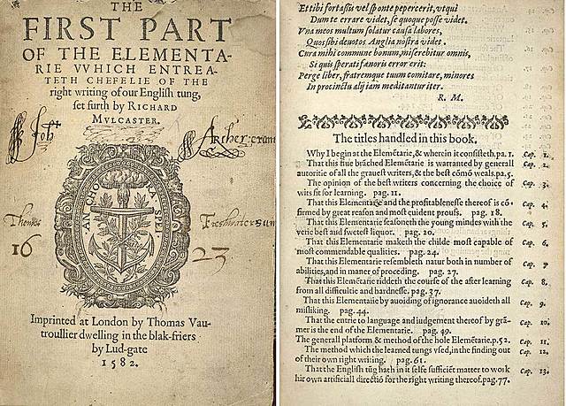1604 the first English dicctionary was published