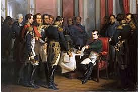 Napoleon Abdicates the Throne