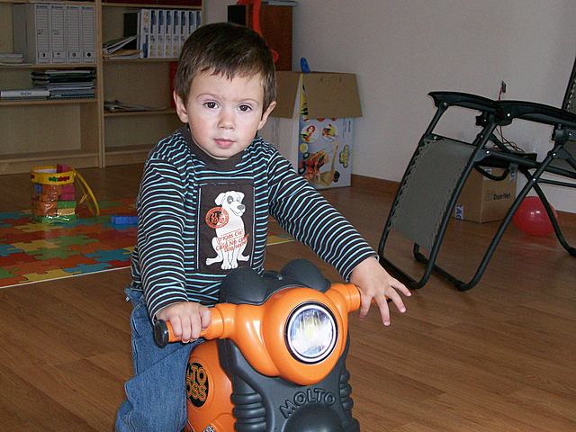 Segon aniversari. La moto.