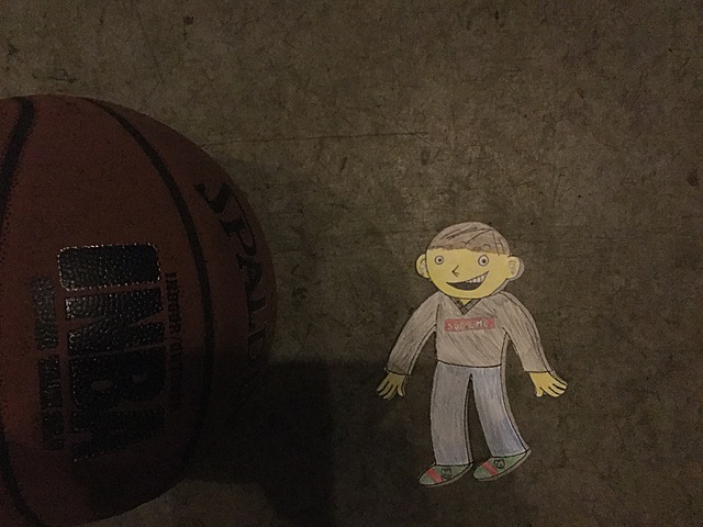 Il a joué au basket