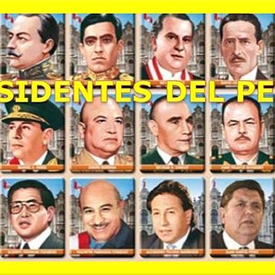 Timeline: presidentes del perú
