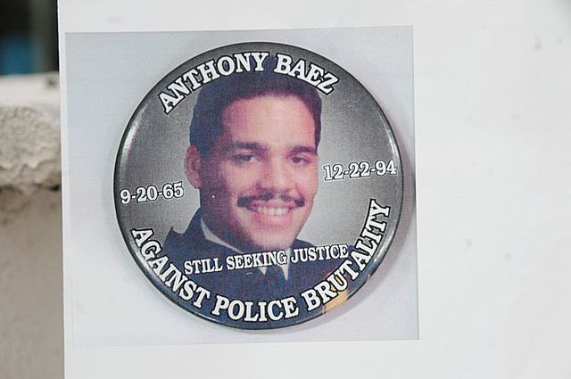 Police officer choked Anthony Baez