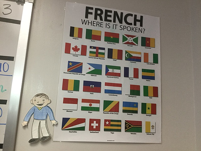 Clément prends Français