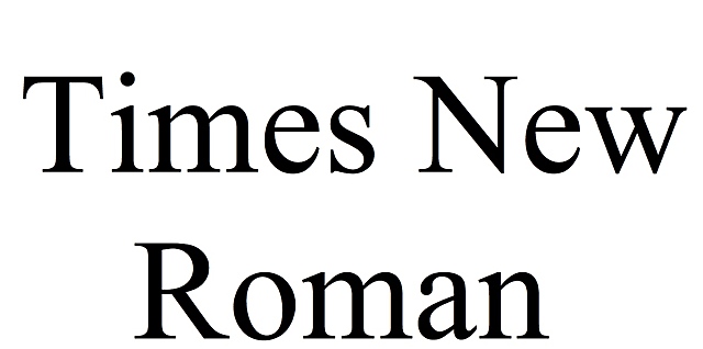 Morison, Times New Roman
