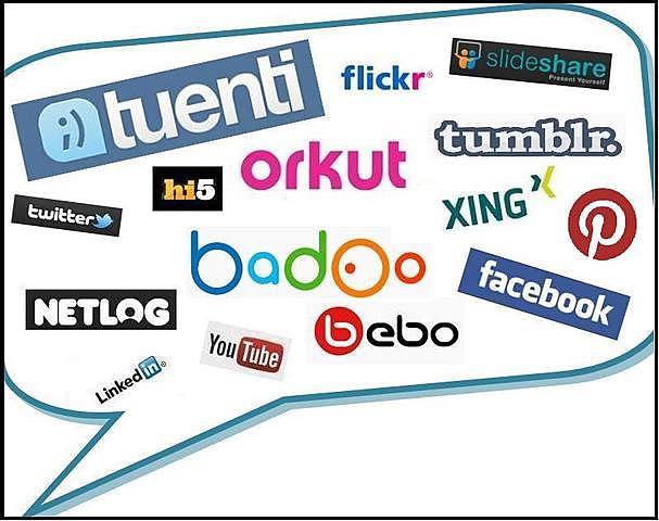 Diversas redes sociales, programas y sistemas operativos comparten entre si