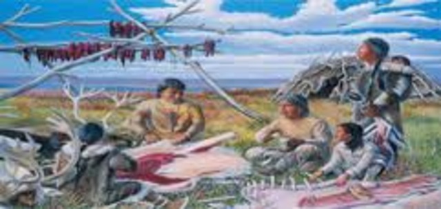 1300 B.C. Paleo Indians