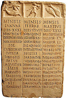 The Law of the Twelve Tables.